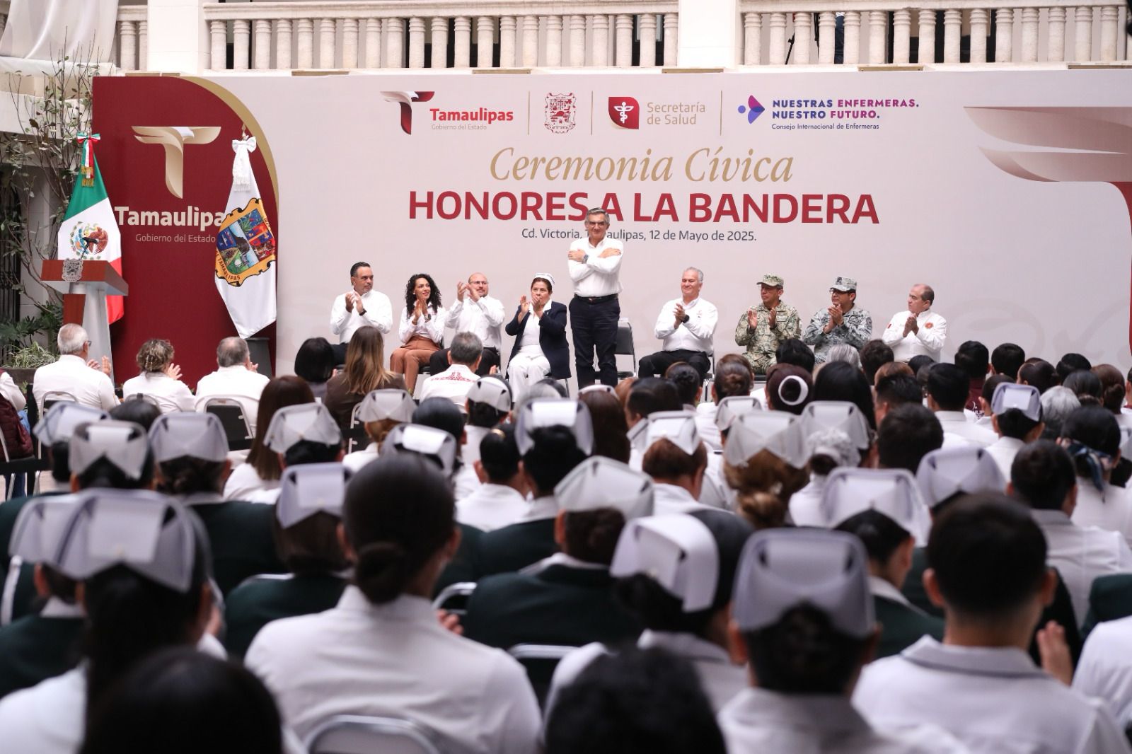 *Impulsa Américo mejores condiciones laborales para personal de enfermería en Tamaulipas