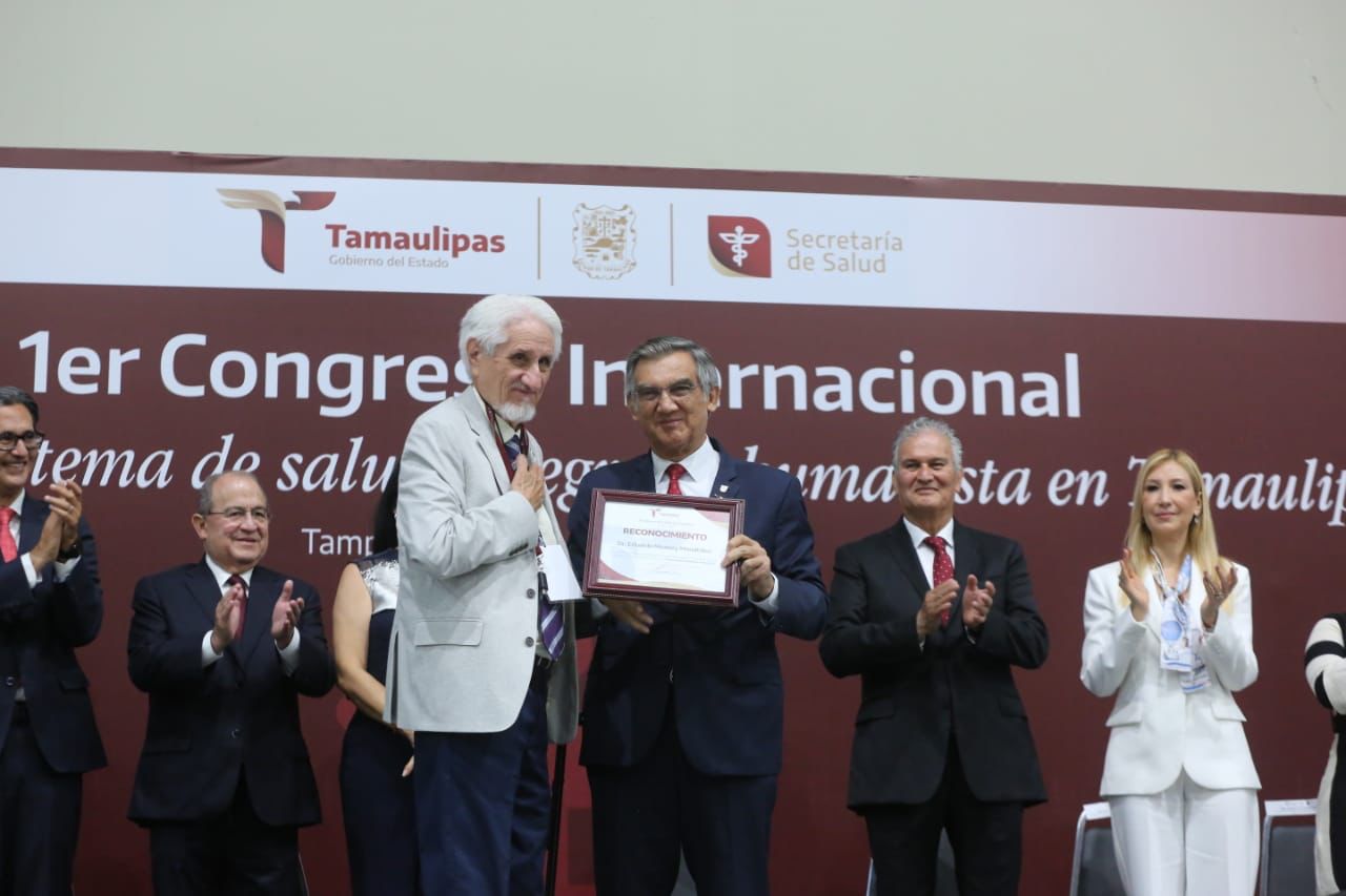 Inaugura Américo Congreso Internacional “Hacia un Sistema de Salud Integral y Humanista en Tamaulipas