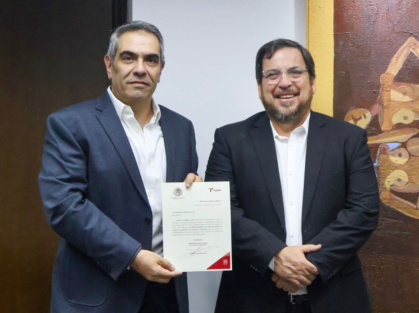 *Entrega SET nombramientos a titulares de OPD*