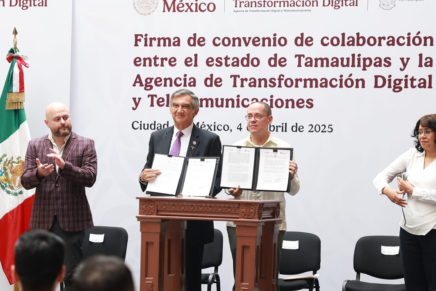 *Designa gobernador de Tamaulipas a Edwin Tuexi Amaro como Autoridad Local de Simplificación y Digitalización*