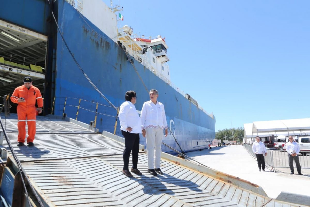 INICIA OPERACIONES EL PUERTO DEL NORTE; TAMAULIPAS SE CONVIERTE EN LA NUEVA