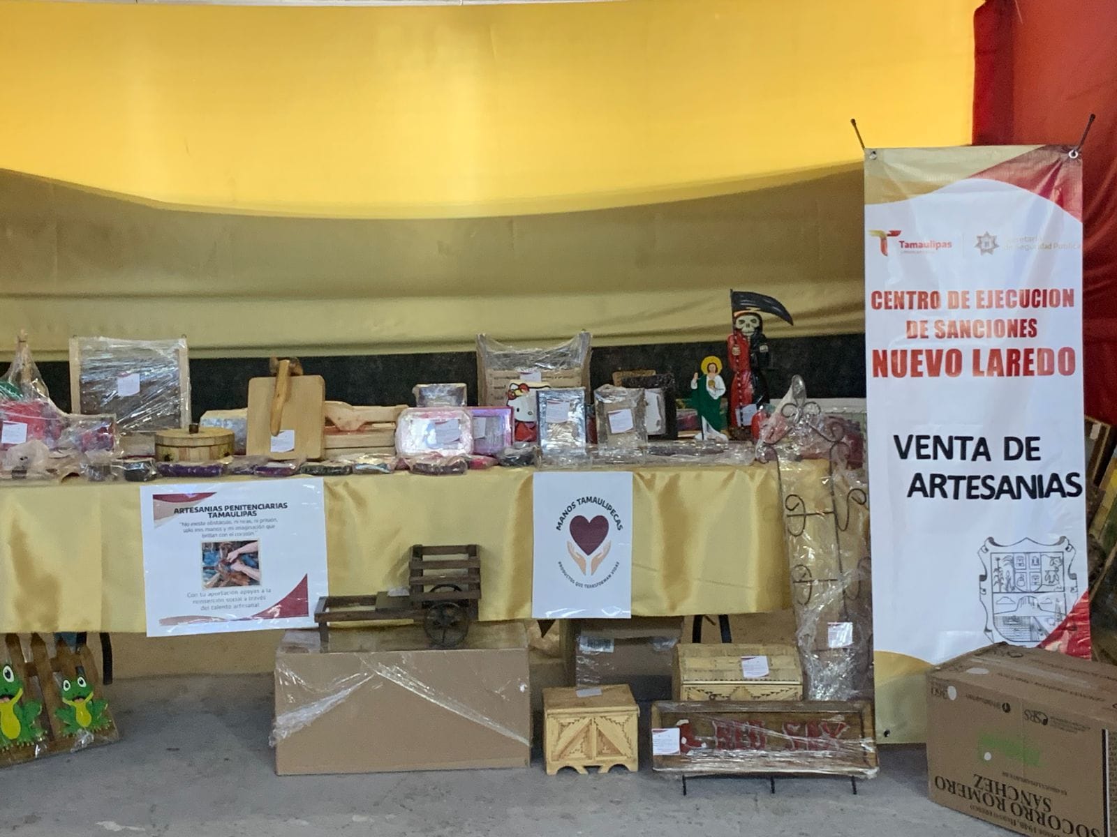 *Artesanías del CEDES Nuevo Laredo presentes en la EXPOMEX 2025*