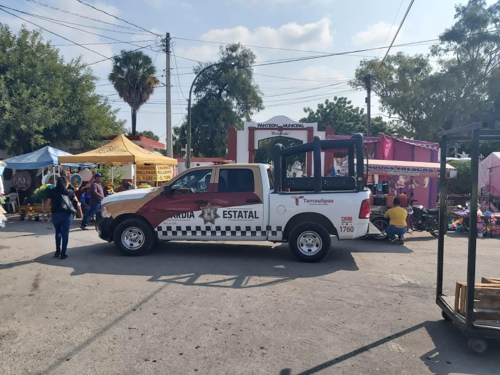 Despliega SSPT operativo de seguridad por Día de Muertos en Tamaulipas*