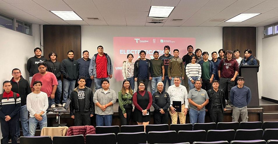 *Presentan proyecto “Electrificación al 100%” al alumnado de la Universidad Politécnica de Victoria*