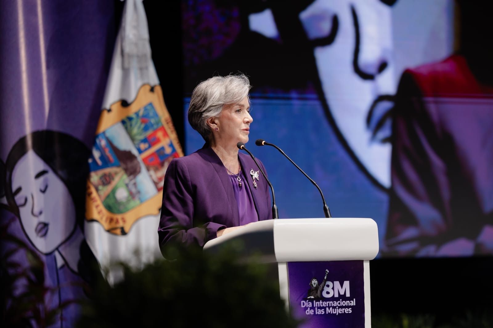 -La presidenta del DIF Tamaulipas presidió los eventos conmemorativos del Día Internacional de la Mujer