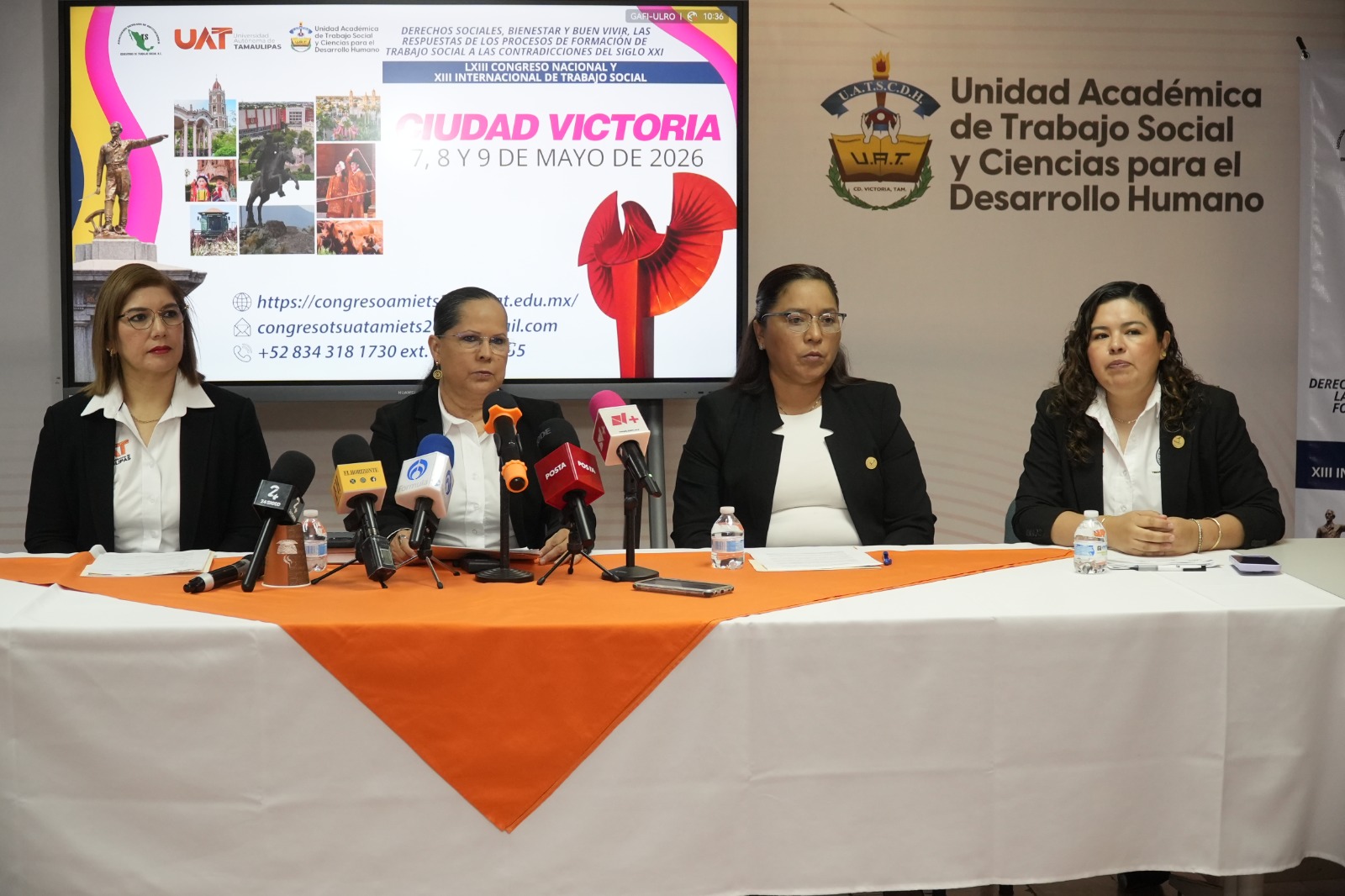 La UAT fué sede del Congreso Nacional e Internacional de Trabajo Social La UAT fué sede del Congreso Nacional e Internacional de Trabajo Social