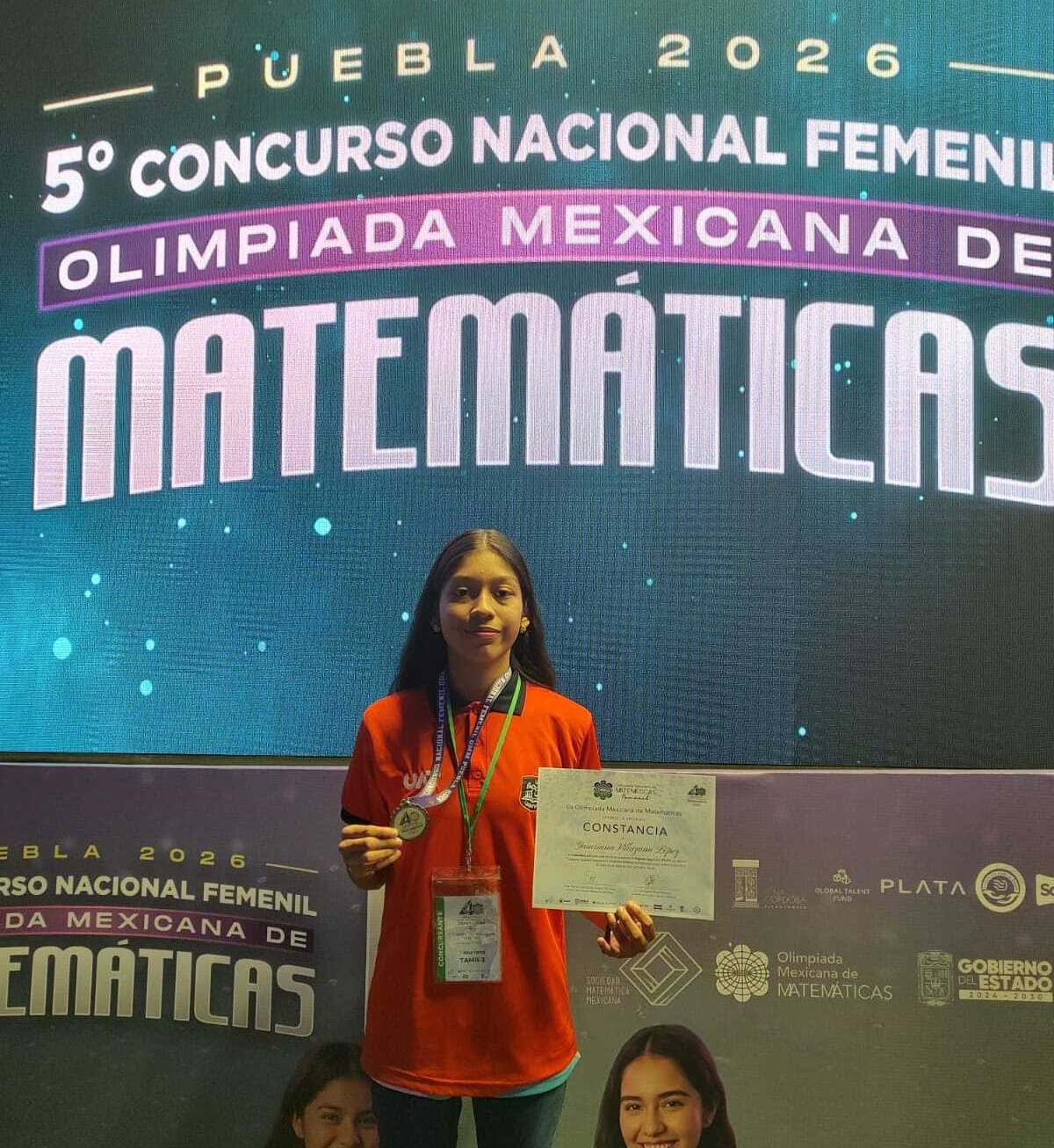 Destaca alumna de la UAT entre las jóvenes con mayor talento matemático en México Destaca alumna de la UAT entre las jóvenes con mayor talento matemático en México