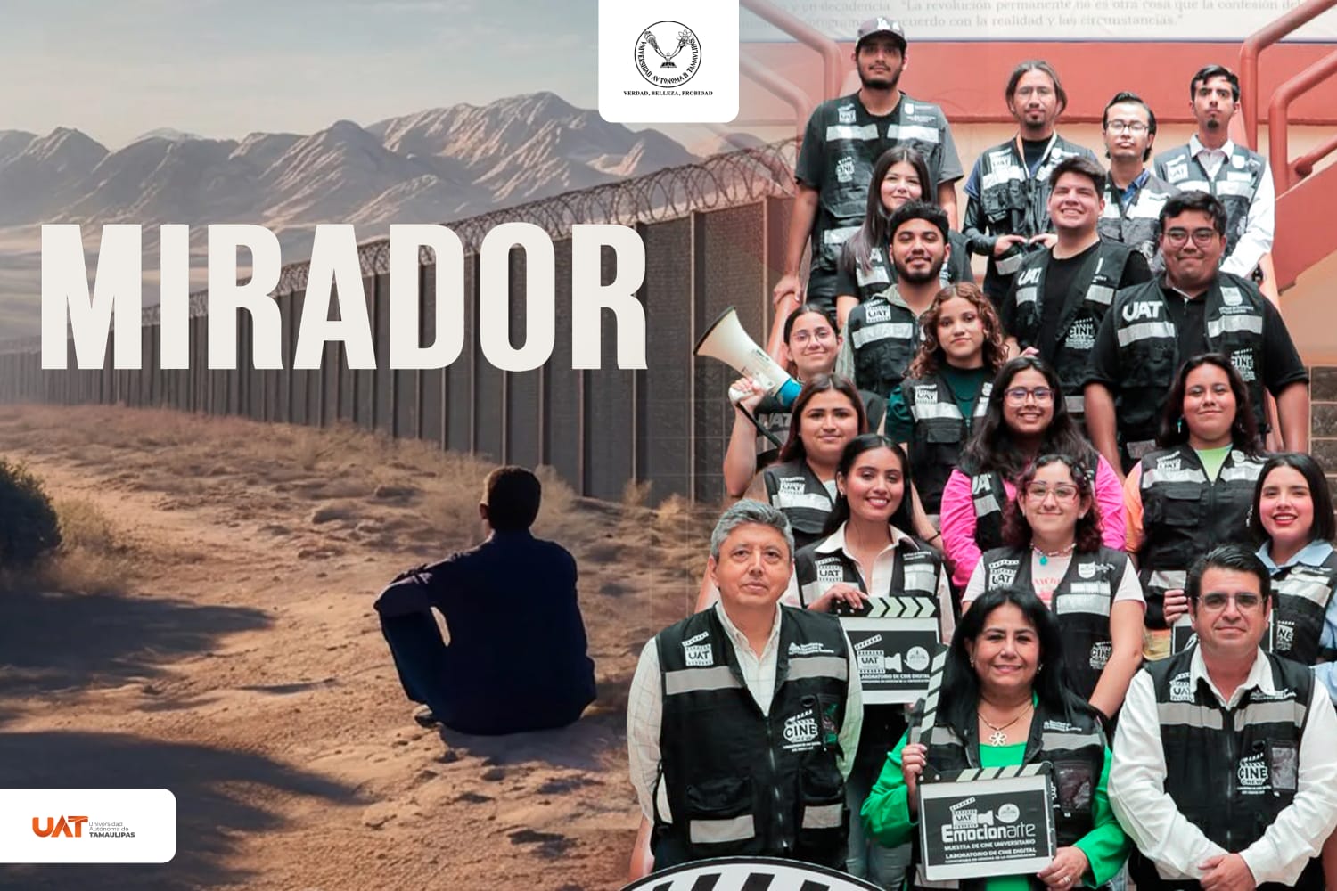 Será la UAT sede de la muestra nacional de cine “Mirador: Historias sin fronteras” Será la UAT sede de la muestra nacional de cine “Mirador: Historias sin fronteras”