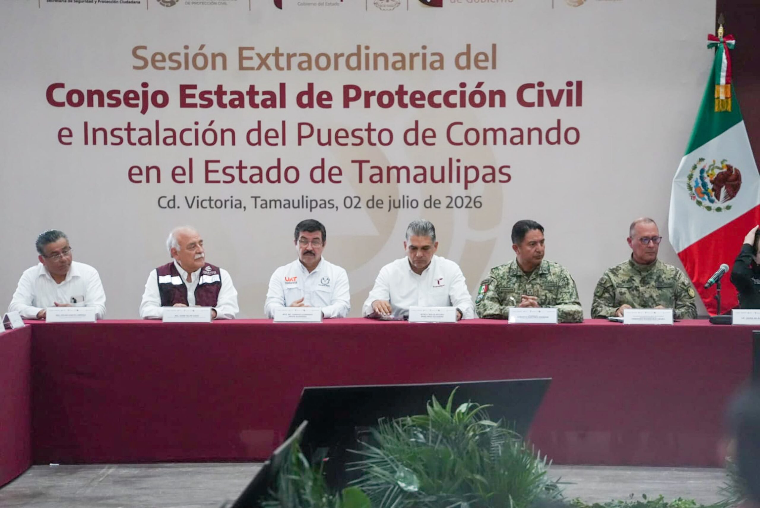*Participa rector de la UAT, Dámaso Anaya, en la instalación del Puesto de Comando Interinstitucional contra Ciclones* *Participa rector de la UAT, Dámaso Anaya, en la instalación del Puesto de Comando Interinstitucional contra Ciclones*