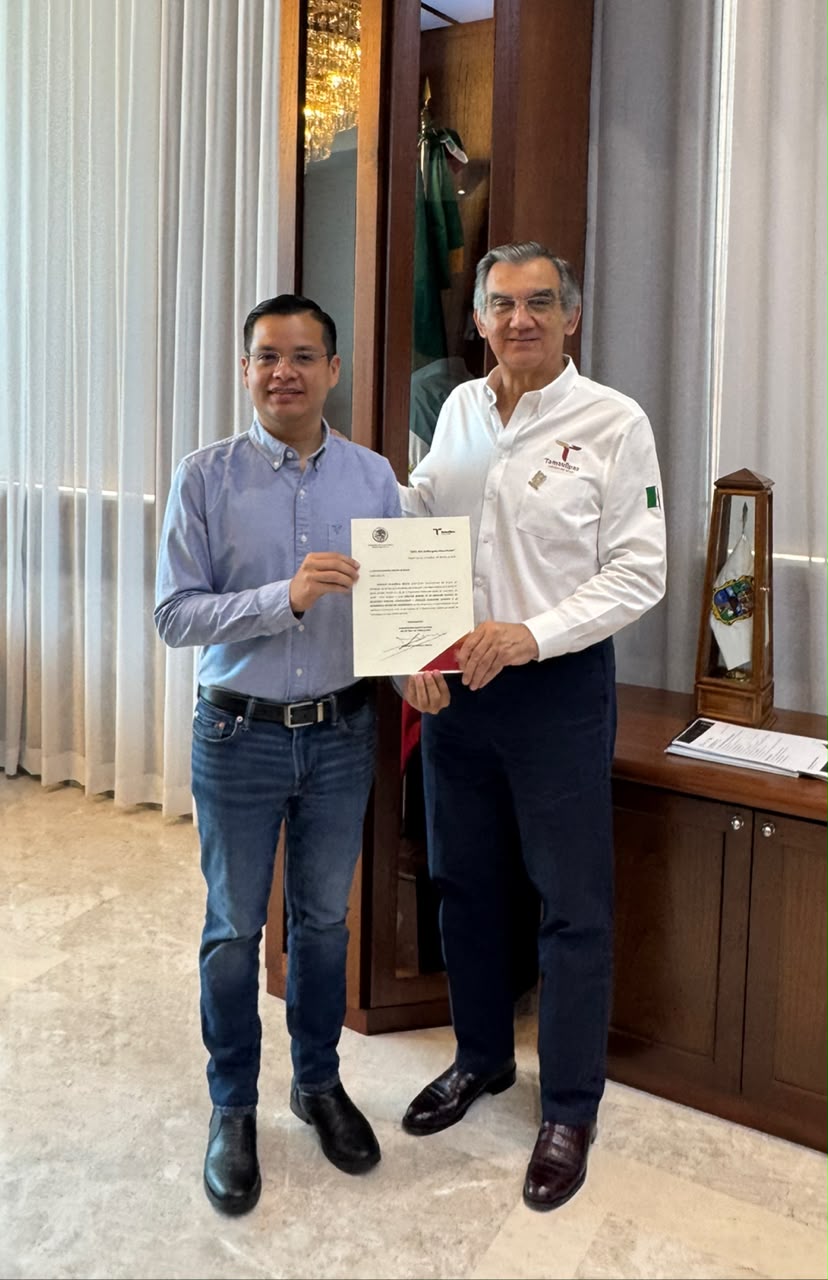 *Designa gobernador de Tamaulipas a Jesús Alejandro Rincón como titular de Relaciones Públicas, Compromisos y Atención Ciudadana