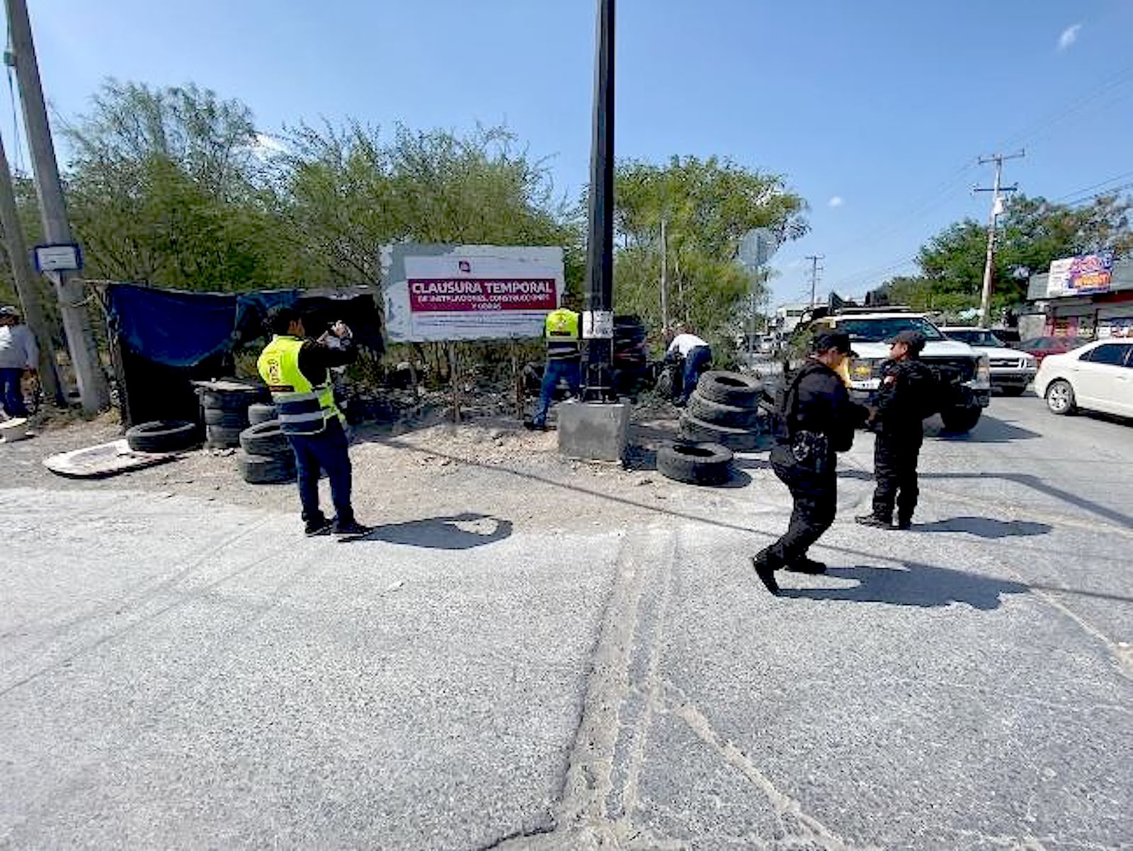 *Clausuran y aseguran predio con llantas en desuso en Reynosa* *Clausuran y aseguran predio con llantas en desuso en Reynosa*