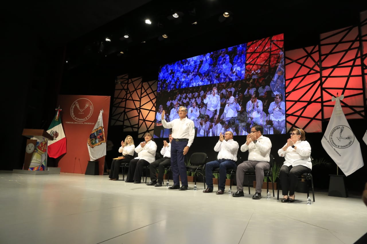 *Inaugura Américo Preparatoria Tampico de la UAT; destaca consolidación de la universidad*