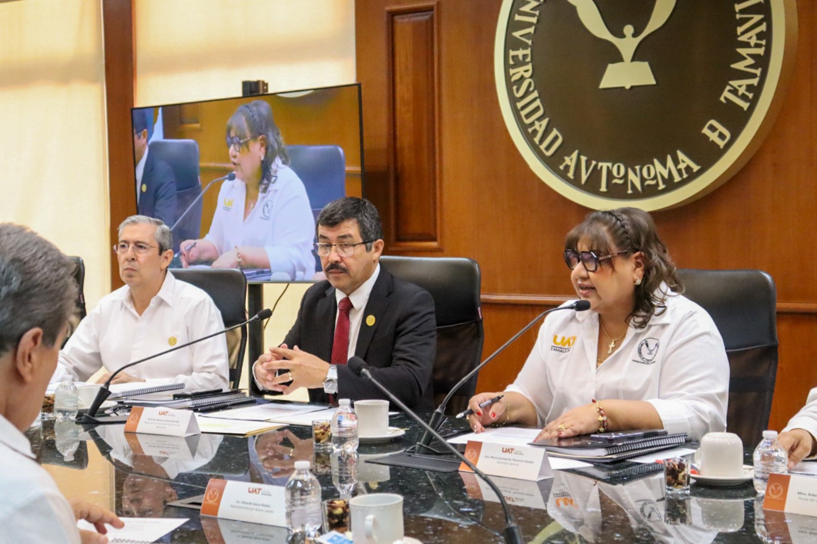 Destaca rector Dámaso Anaya avances institucionales de la UAT ante el Patronato Universitario Destaca rector Dámaso Anaya avances institucionales de la UAT ante el Patronato Universitario